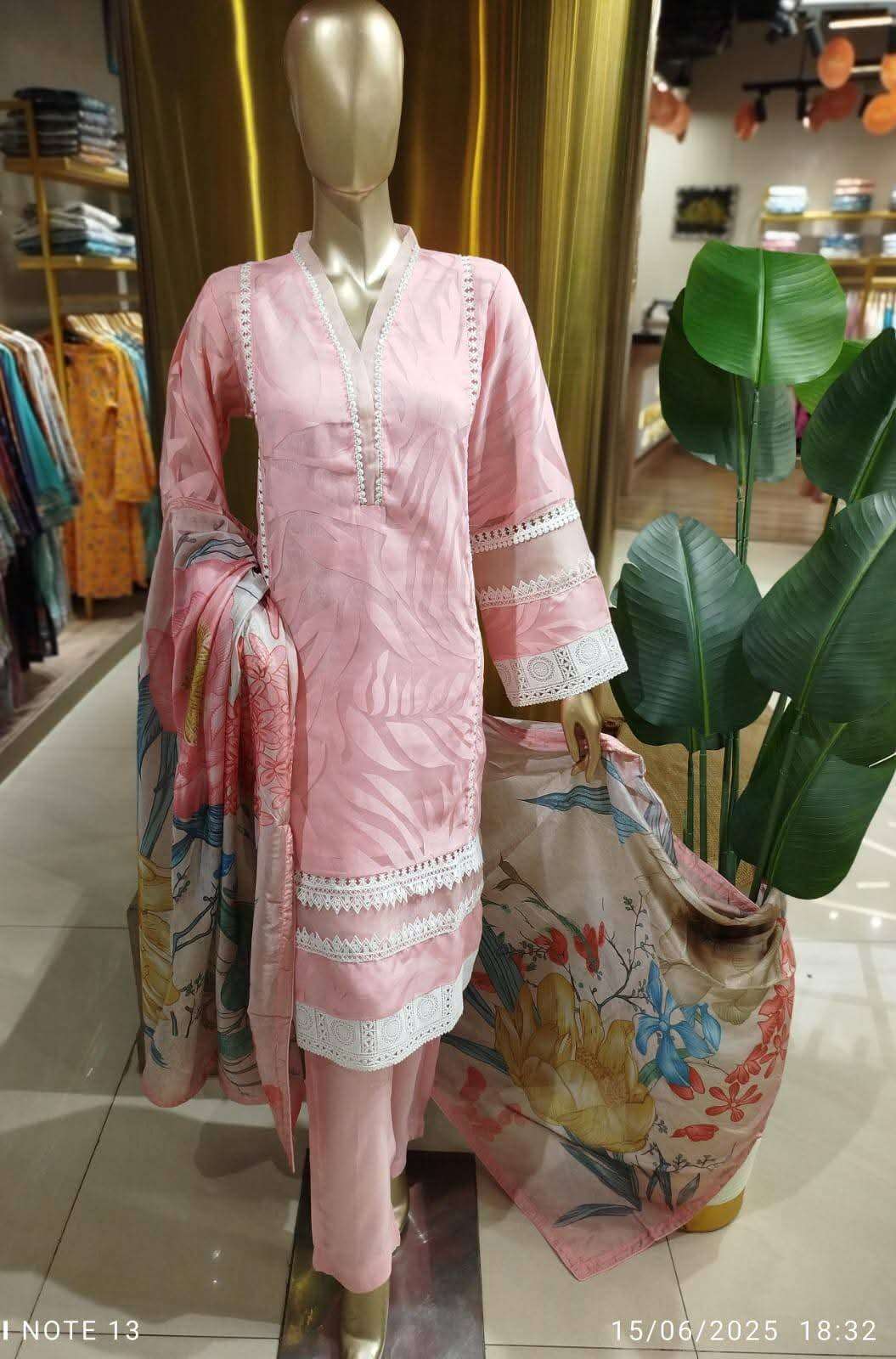 GONUL New Stitched Burnout Organza Shirt By Shahid Tawakkal-06