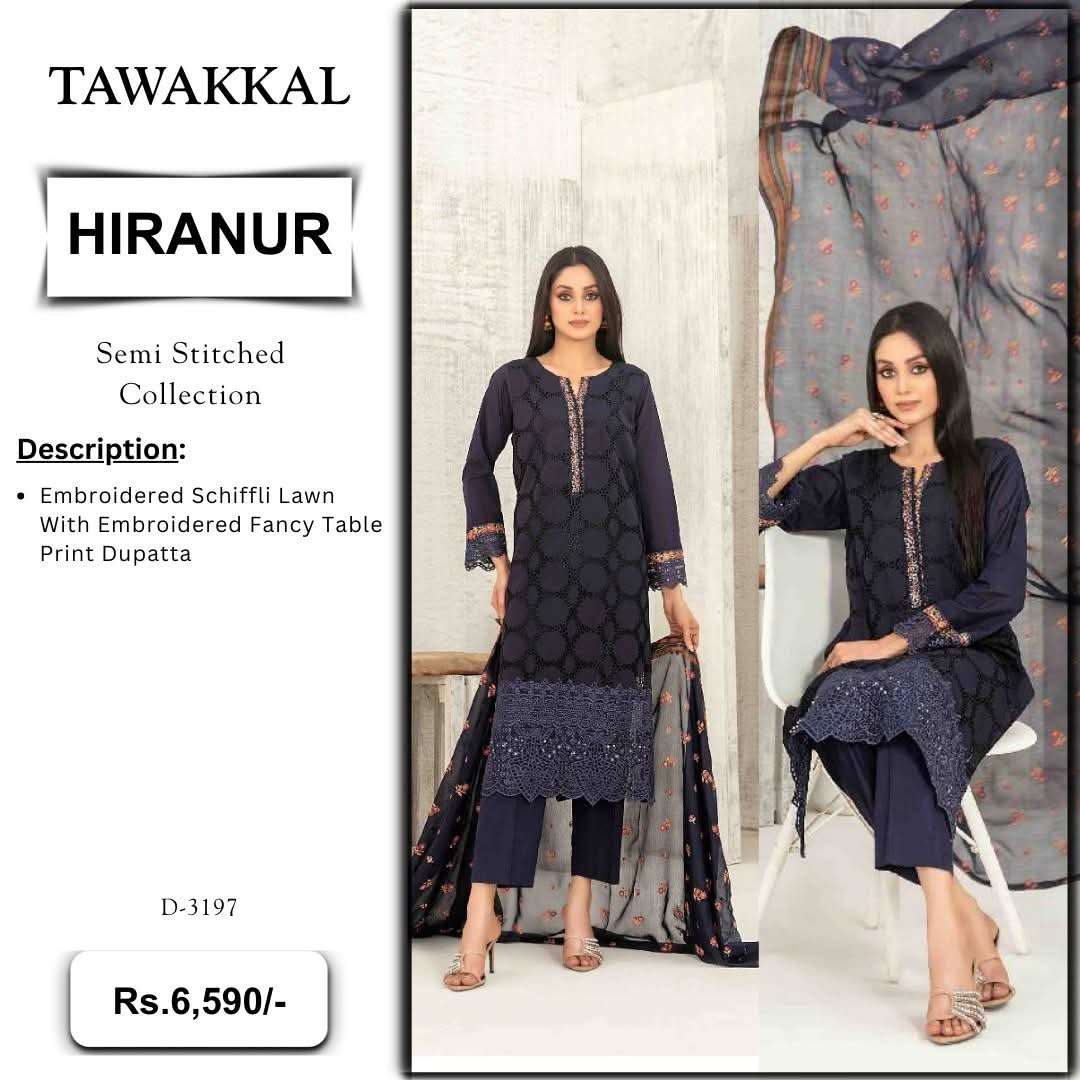 HIRANUR New Embroidered Schiffli Lawn Shahid Tawakkal-02