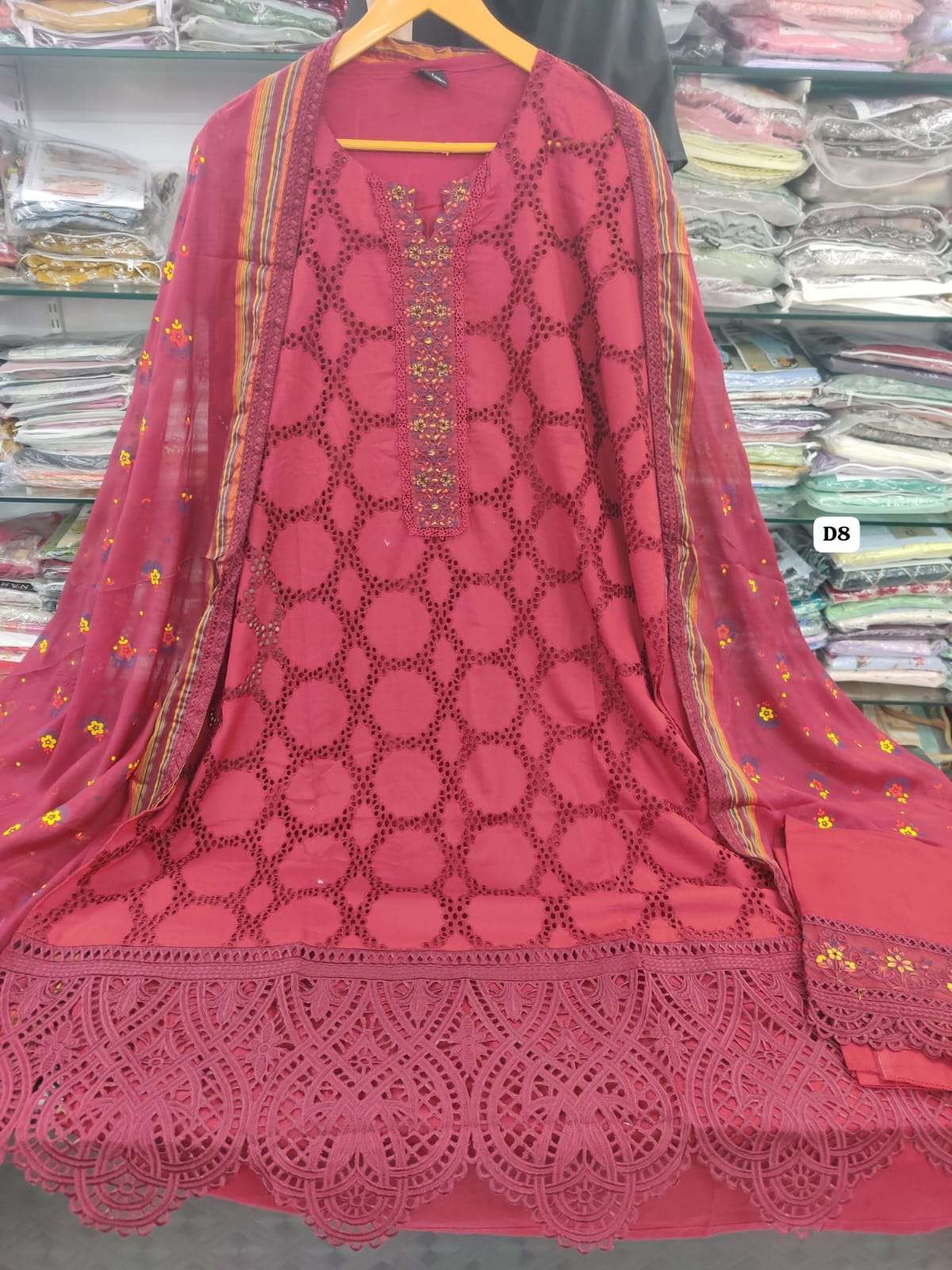 HIRANUR New Embroidered Schiffli Lawn Shahid Tawakkal-12