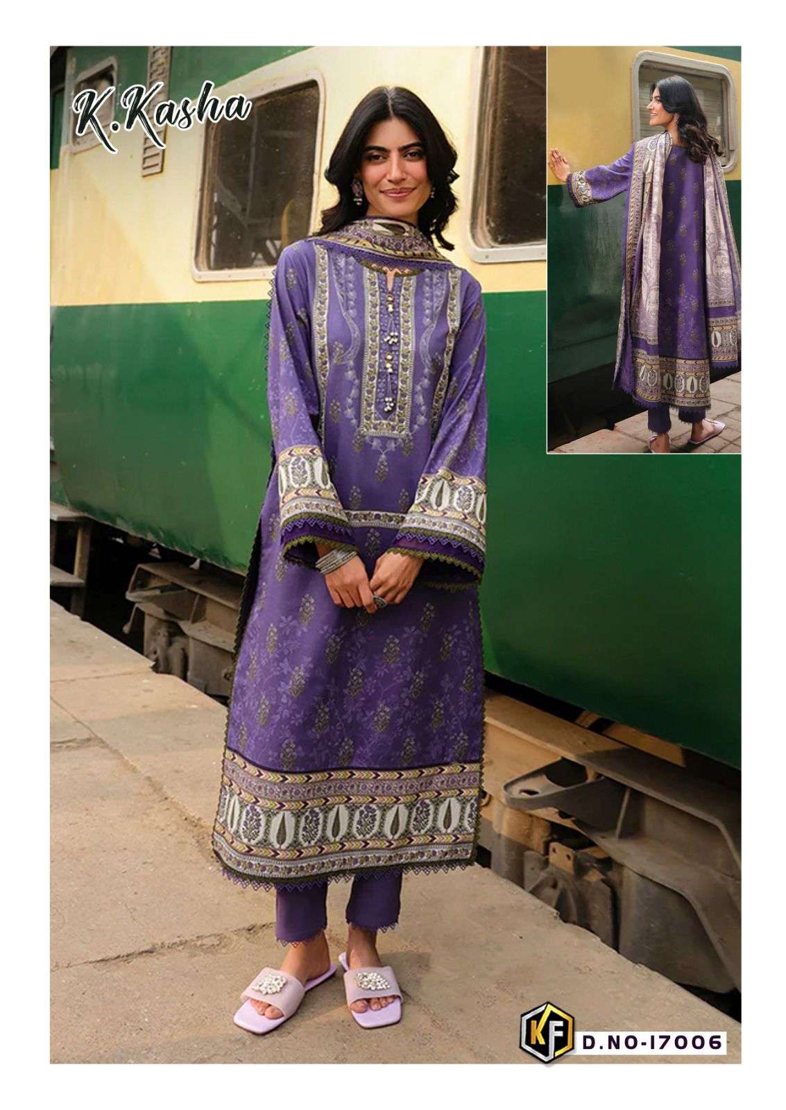 K KASHA VOL 17 ready wear by Keval-05