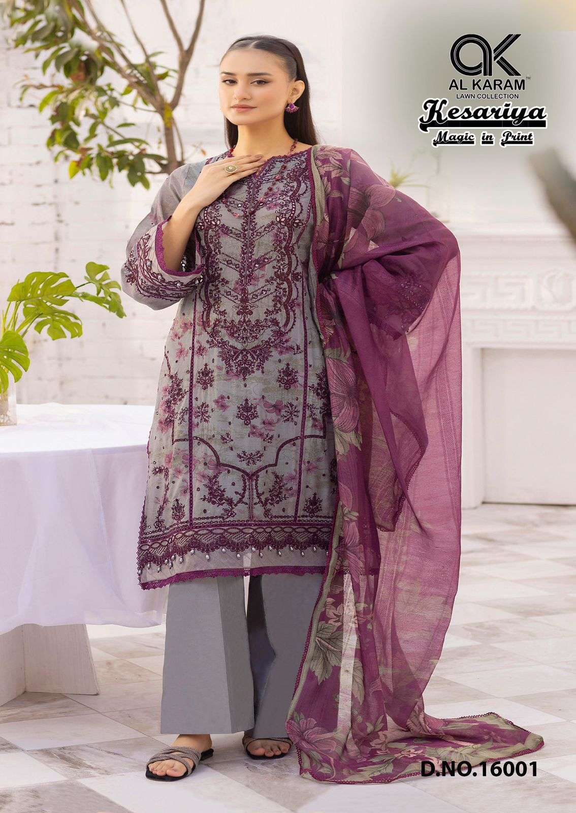 Kesariya Magic in Print VOL 16 by Al Karam-04