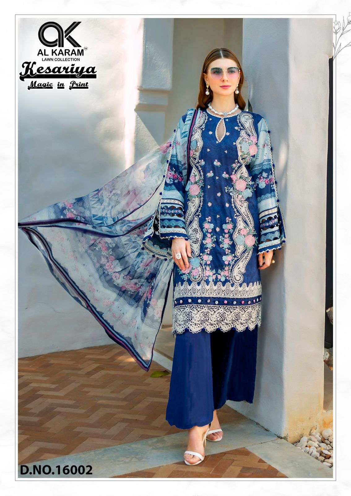 Kesariya Magic in Print VOL 16 by Al Karam-06