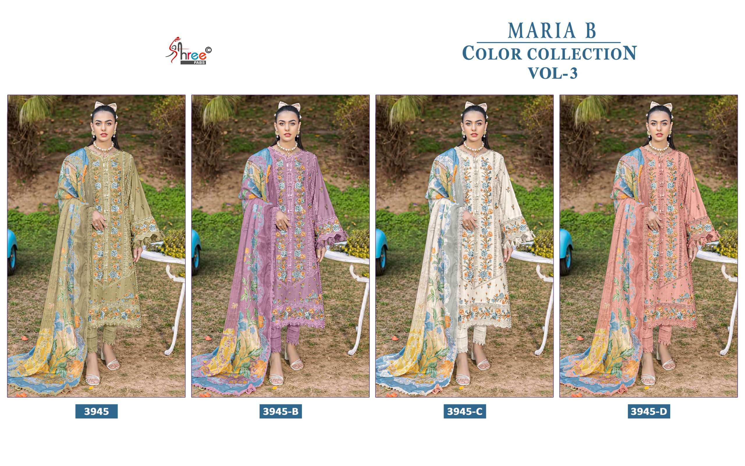 MARIA B COLOUR COLLECTION VOL-3 By SHREE-01-08 B