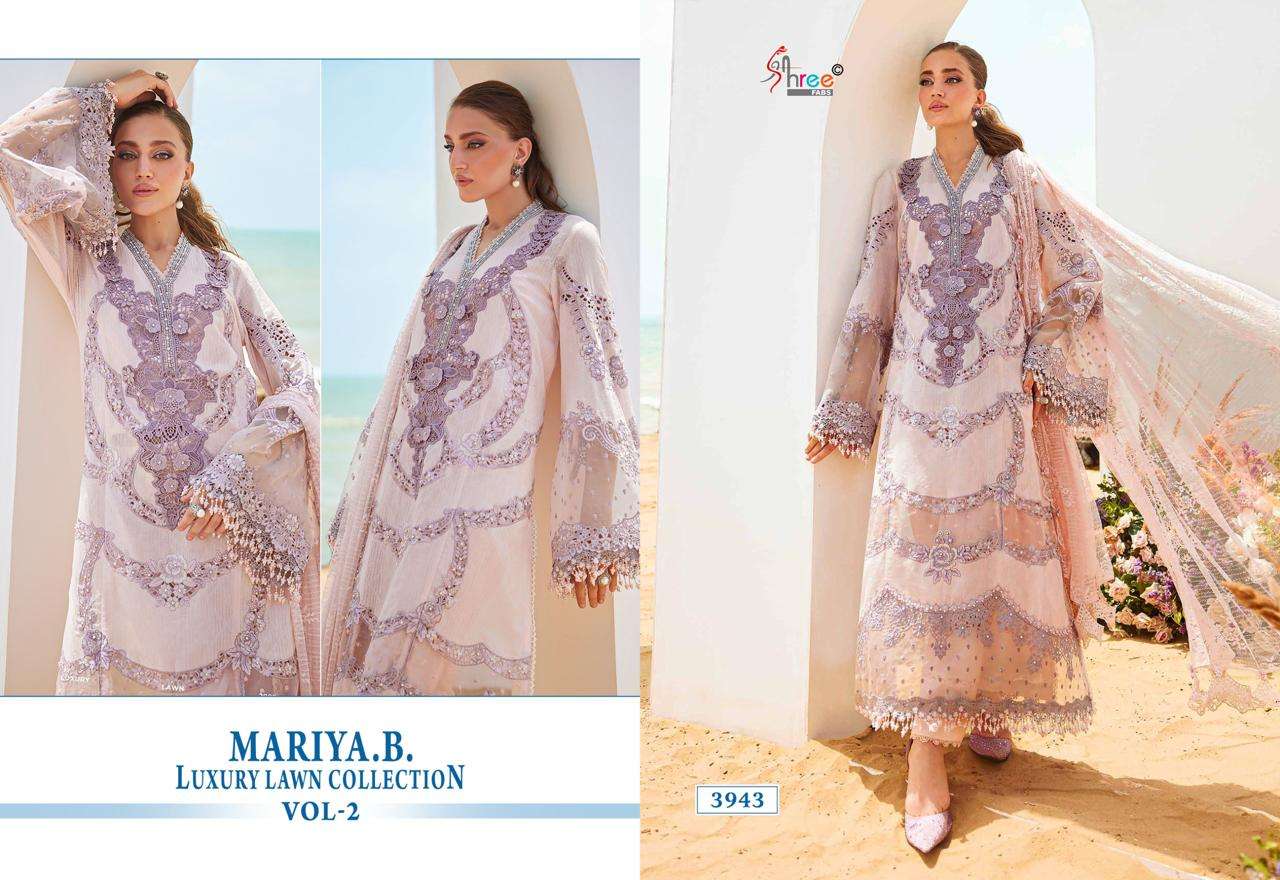 MARIYA B LUXURY LAWN COLLECTION VOL-2 BY SHREE-02