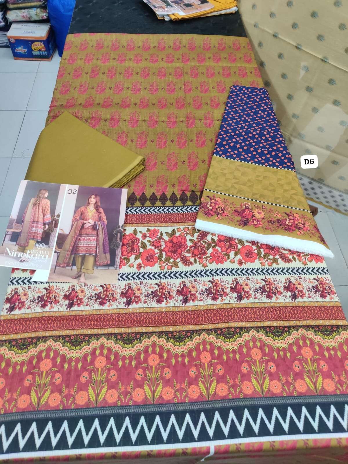 NINOKARA Printed Lawn Collection 2025 by Regalia-20