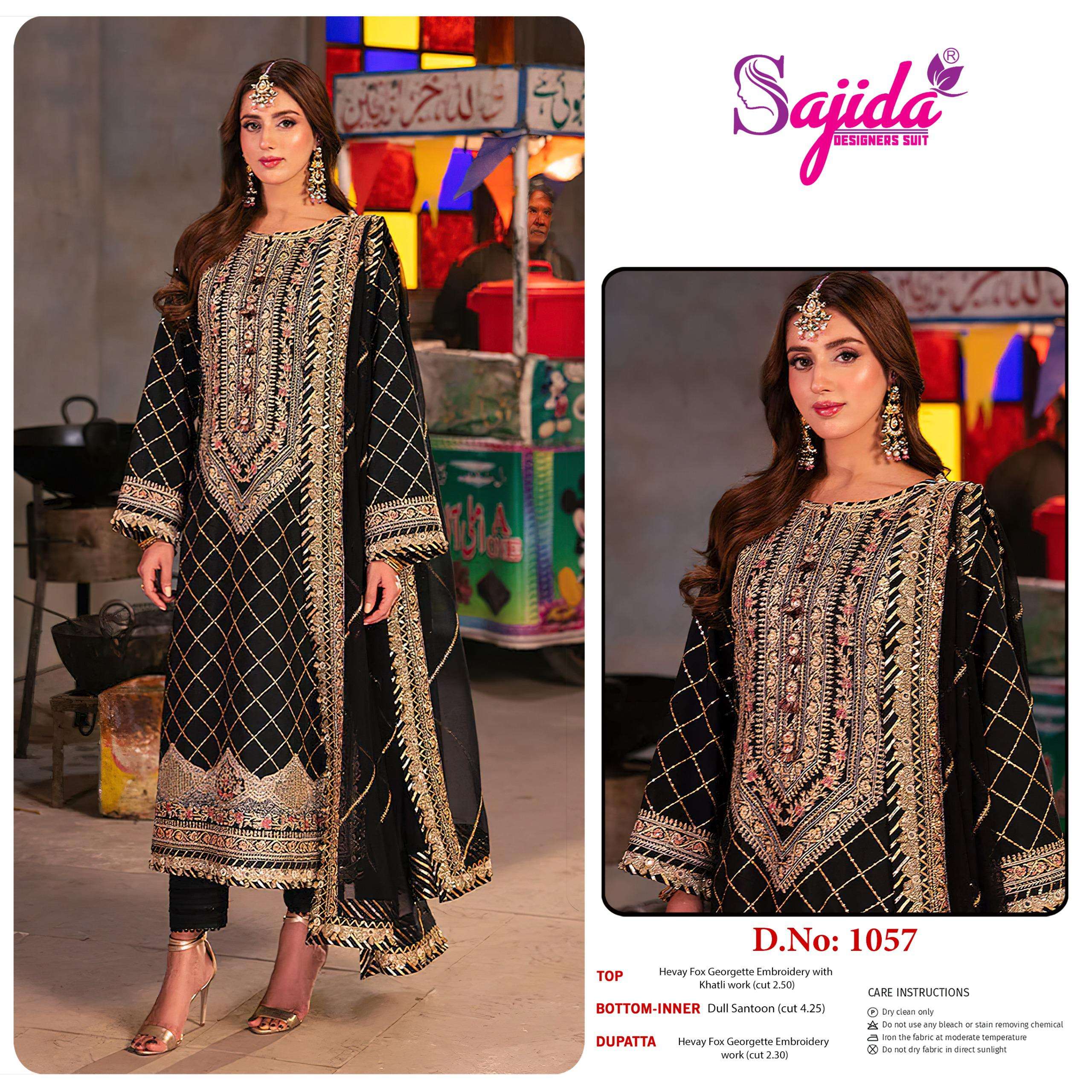 SD-1057 by SAJIDA DESIGNER SUIT-02