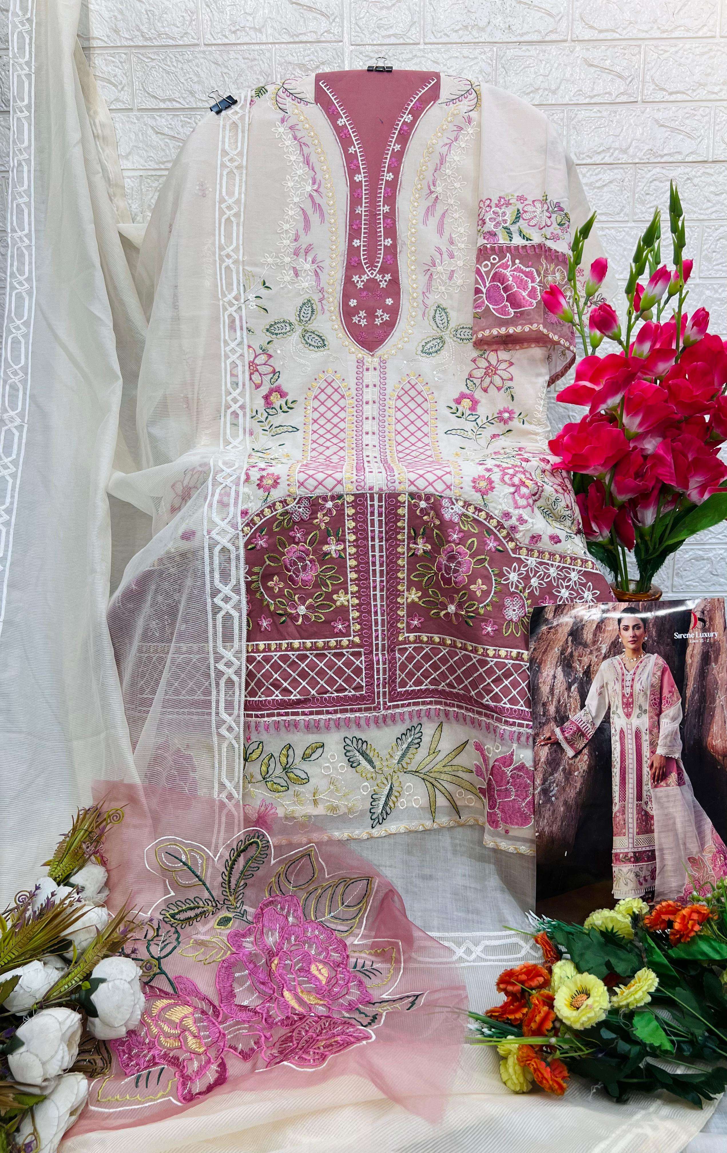 SIRENE LUXURY Lawn 25-2 by DEEPSY SUITS-10