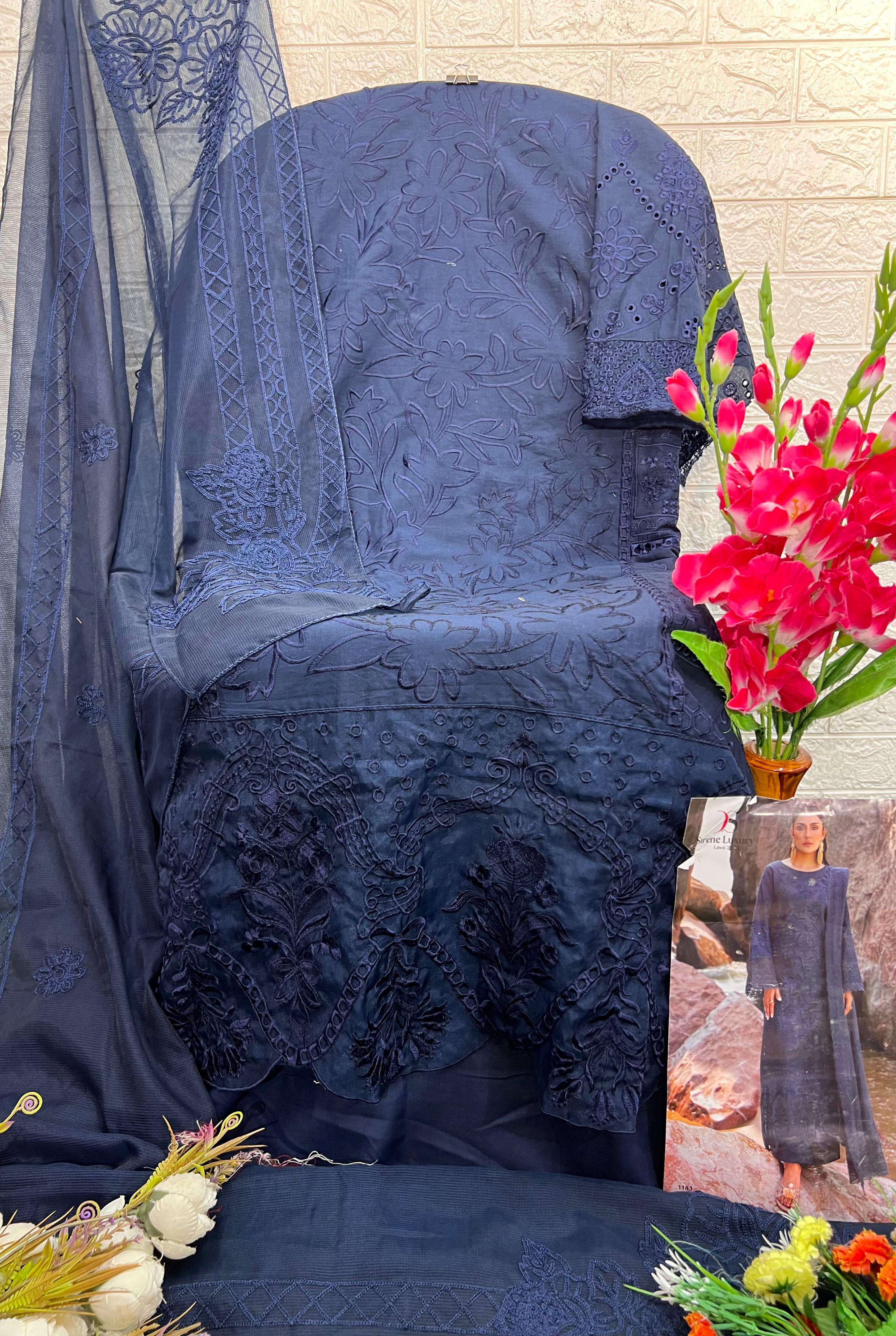 SIRENE LUXURY Lawn 25-2 by DEEPSY SUITS-12