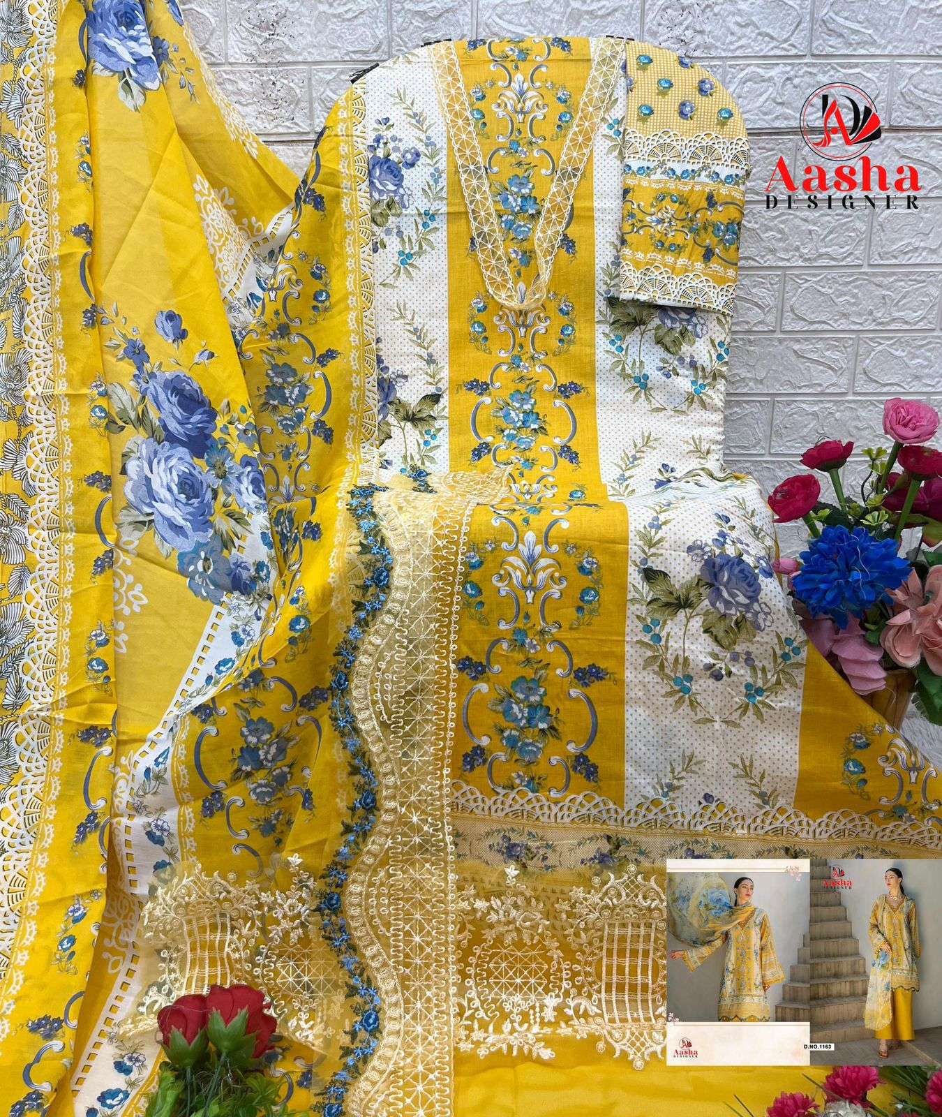 Super hit Design No 1162 (AB) of Aasha	-02