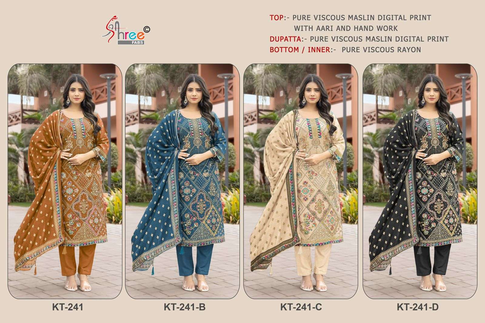 Super hit design of Maslin KT 241 by Shree-01-04