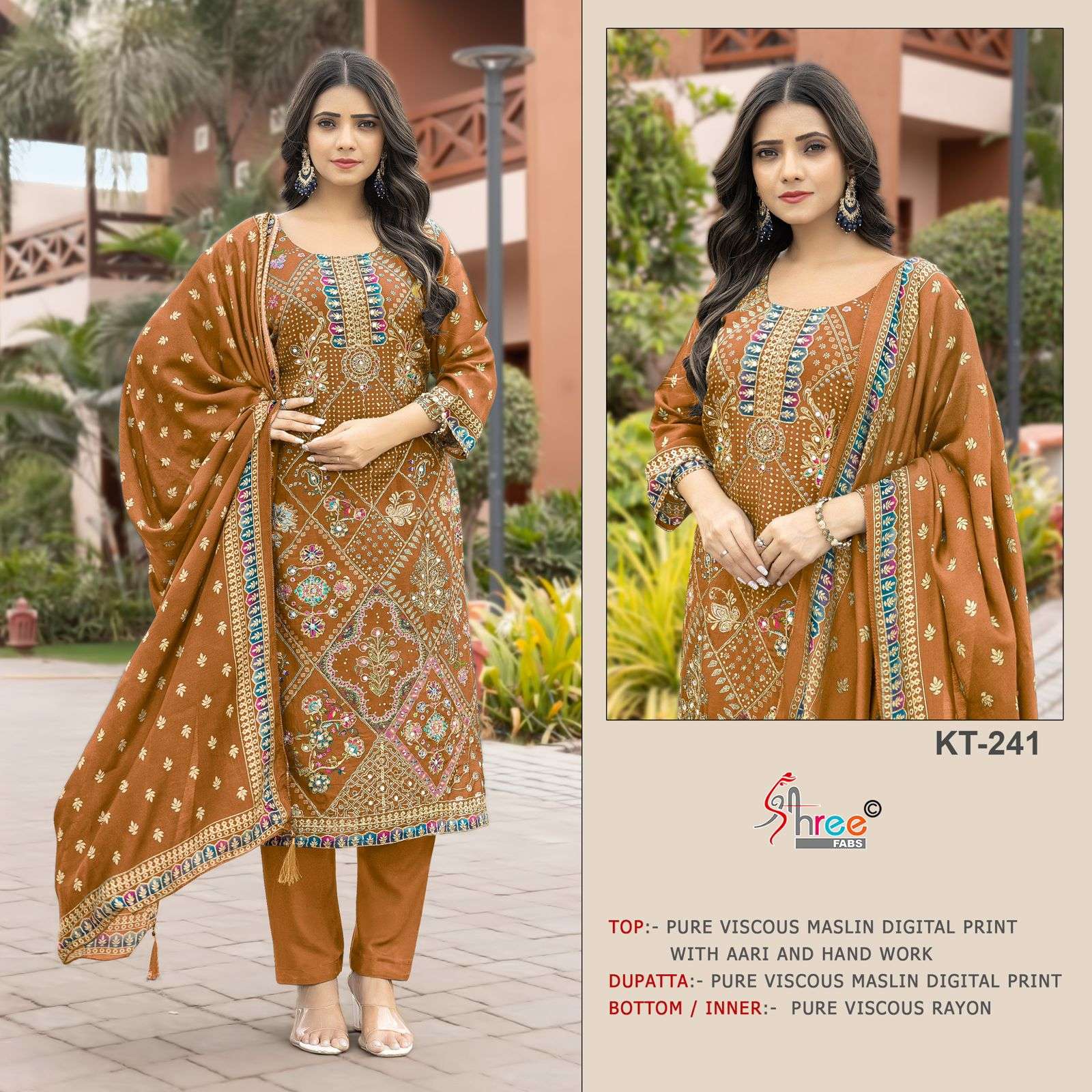Super hit design of Maslin KT 241 by Shree-01