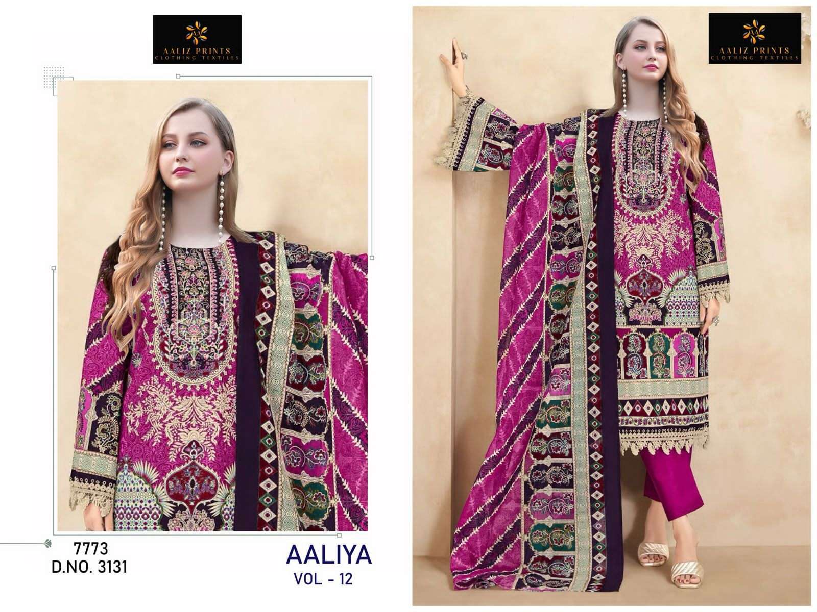 Aaliya embroidery collection vol 12 Aaliz Prints-01