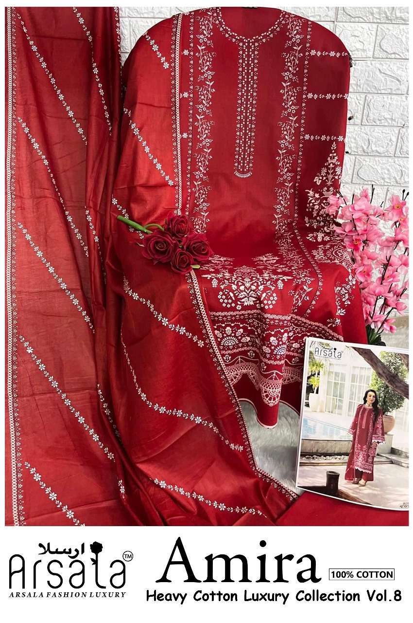 AMIRA HEAVY COTTON COLLECTION VOL8 BY ARSALA FASHION-09