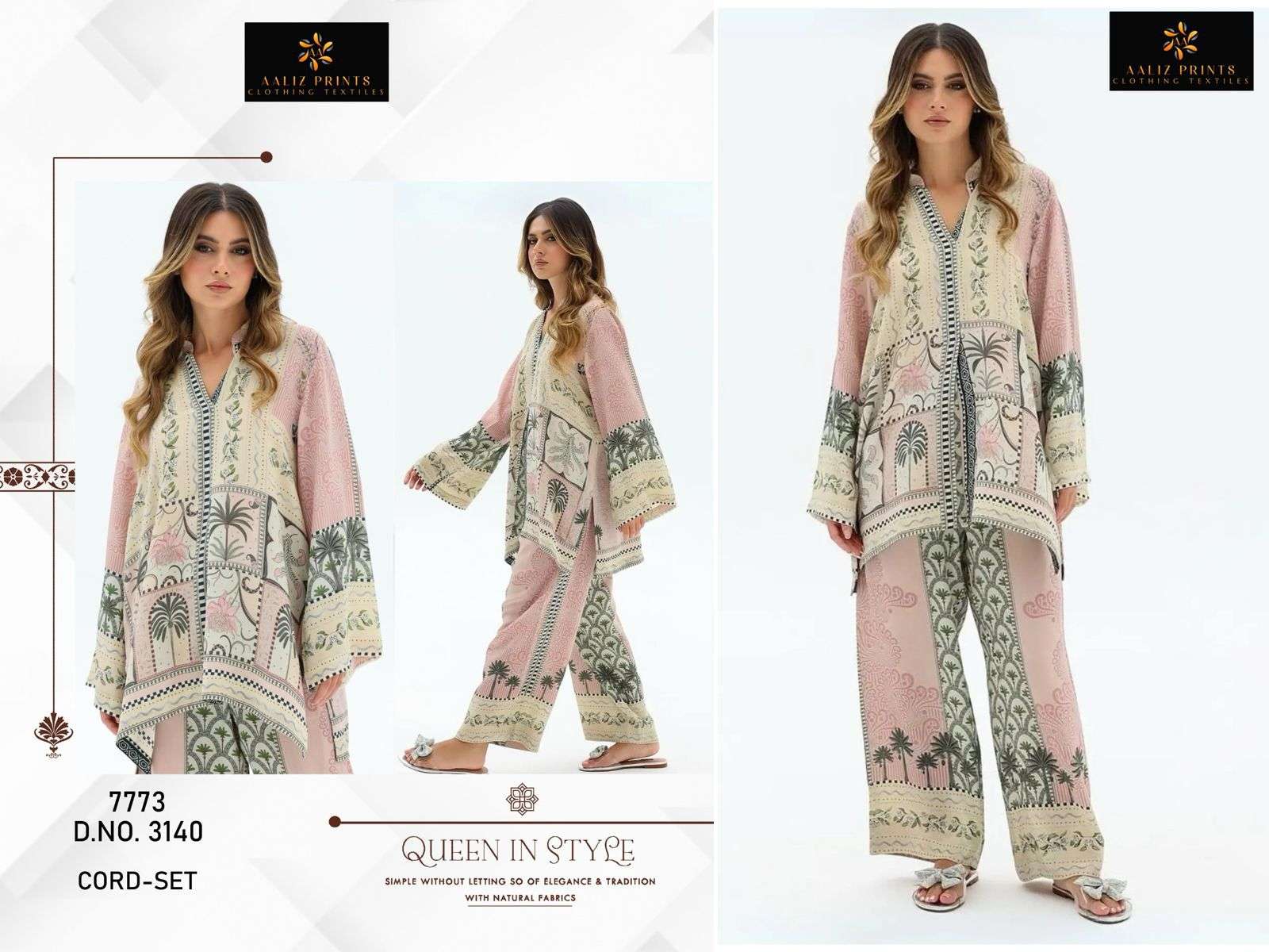 BOLLYWOOD CORD SET VOL 1 Full Stiched Printed Aaliz Prints-01