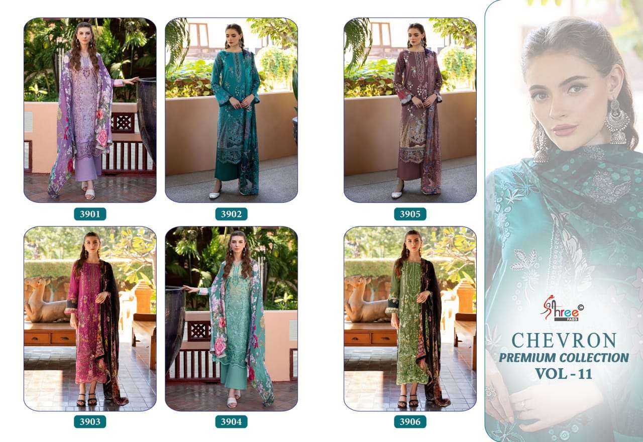 CHEVRON PREMIUM COLLECTION VOL-11 BY SHREE-01-06 B