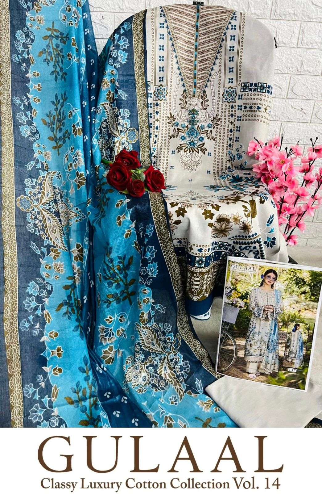 CLASSY LUXURY COTTON COLLECTION VOL14 BY GULAAL-12