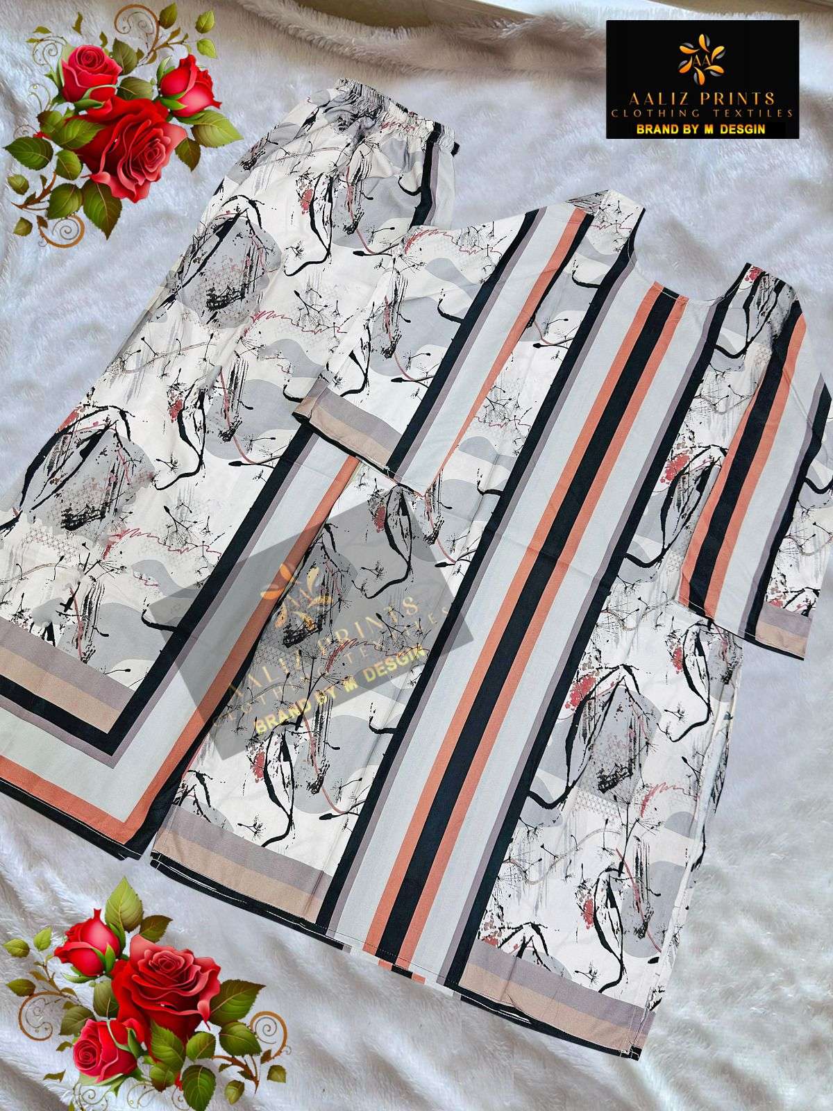 Cord set Vol 12 Full Stiched Printed By AALIZ PRINTS	-03