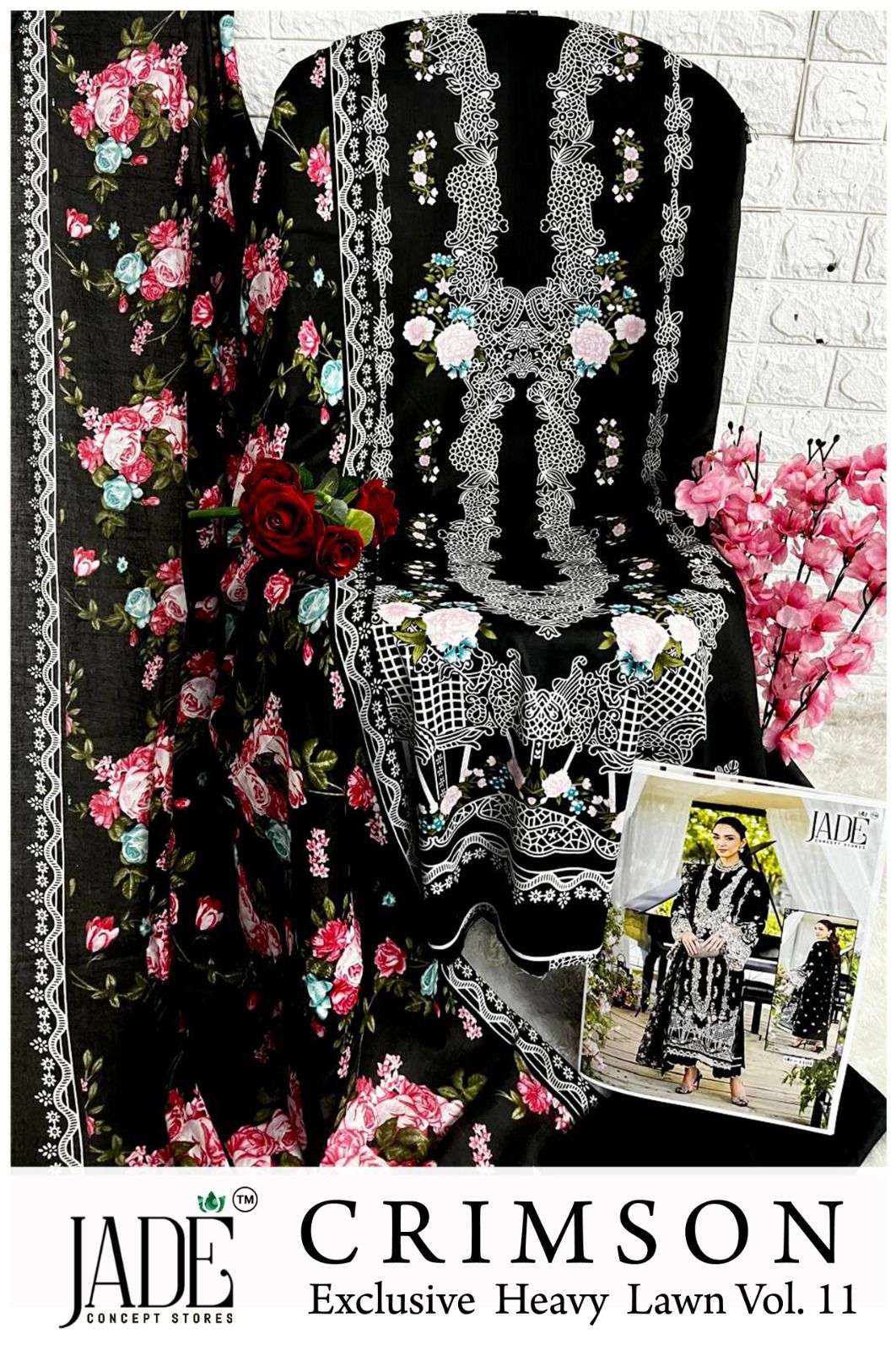 CRIMSON EXCLUSIVE HEAVY LAWN COLLECTION VOL 11 by JADE-02