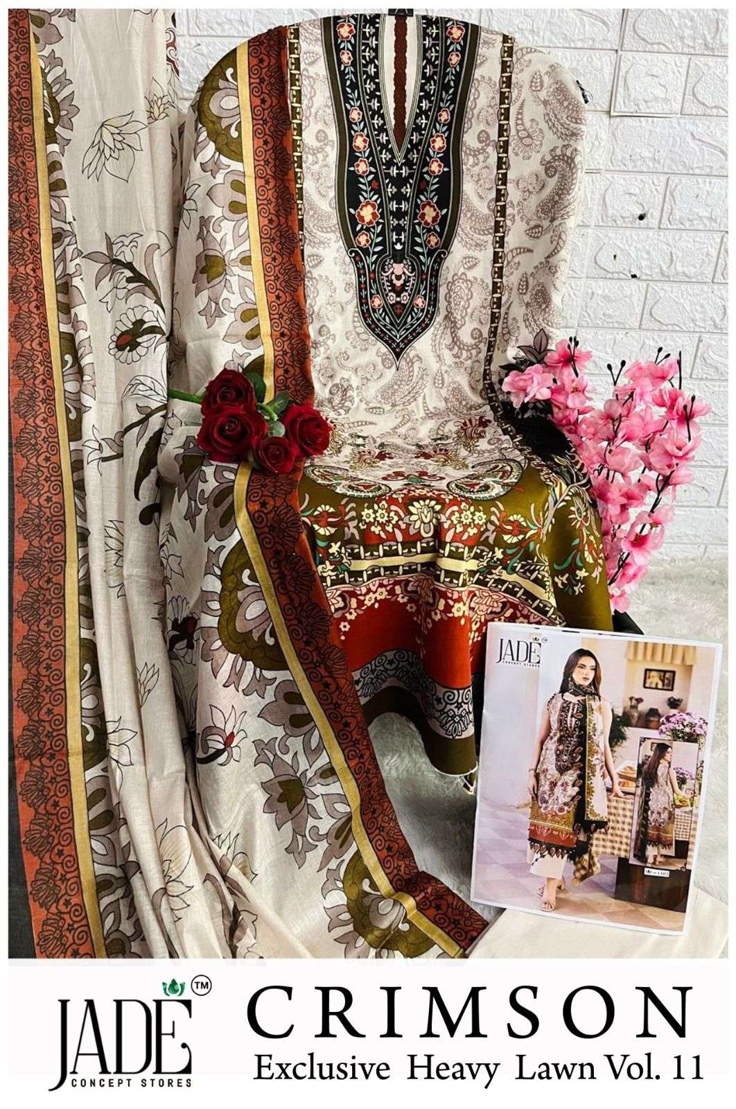 CRIMSON EXCLUSIVE HEAVY LAWN COLLECTION VOL 11 by JADE-08