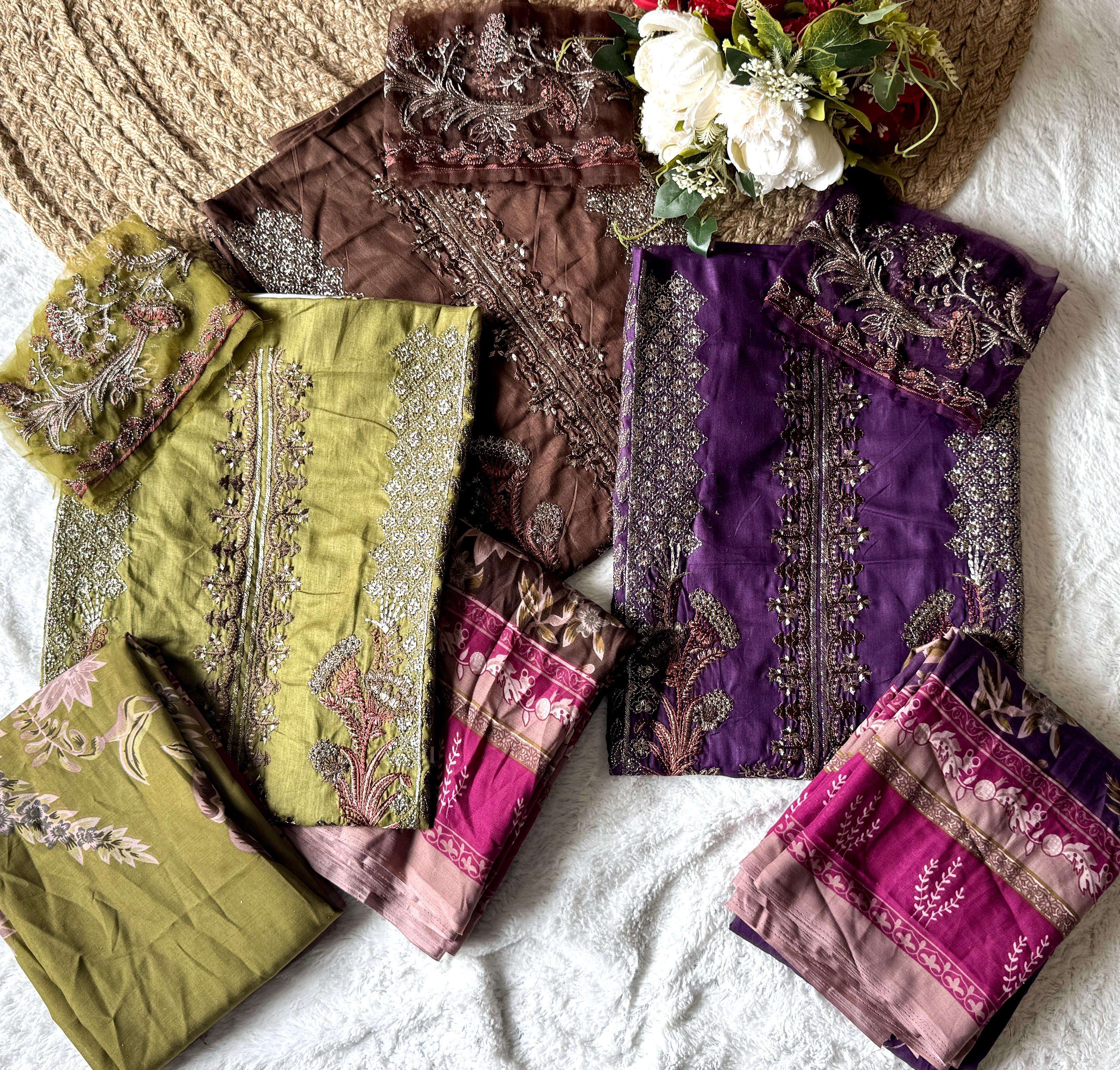 D no:-3374 CHEVRON LUXURY LAWN COLLECTION BY JIHAN-01-06 B