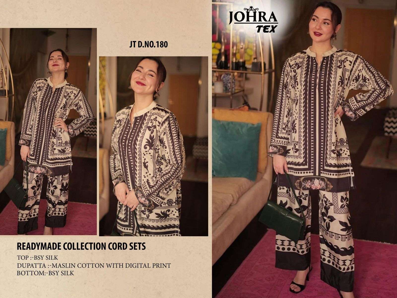 D NO CORD SET-JT 180 JOHRA TEX-02