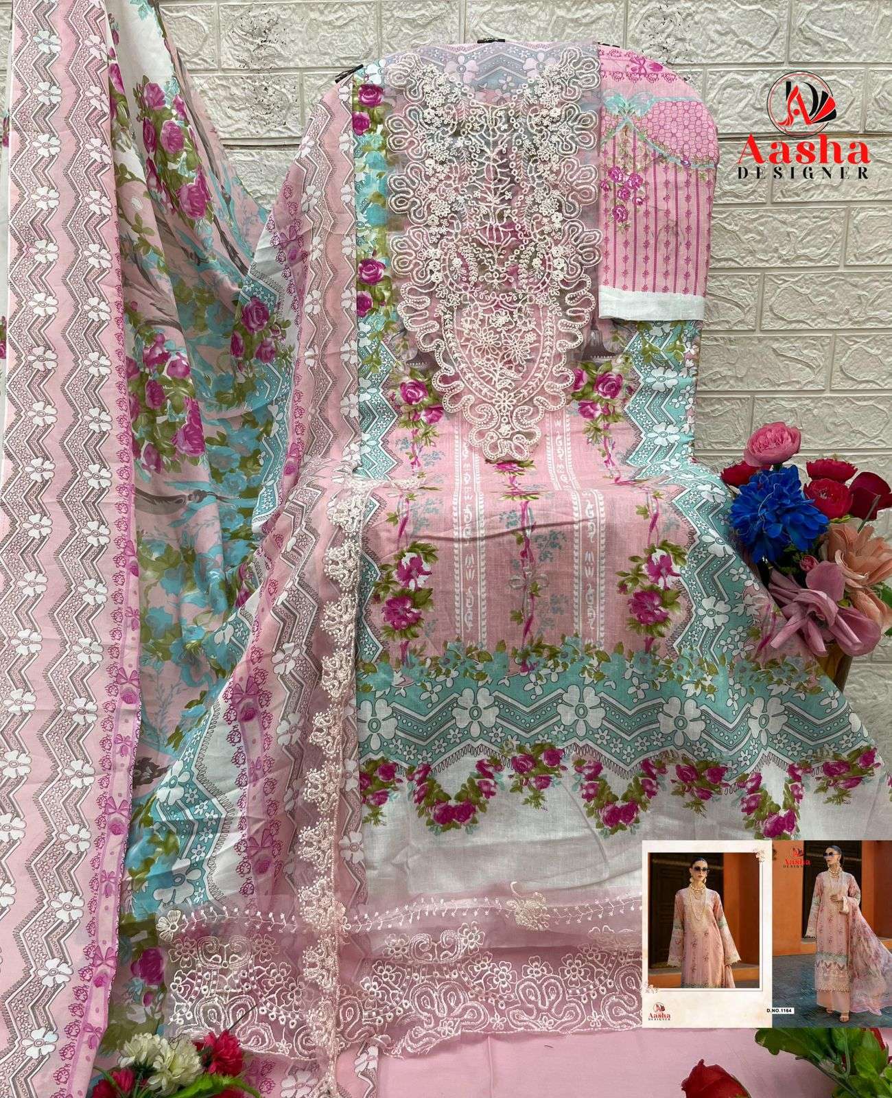 Design No 1163 AB super hit design of Aasha-02