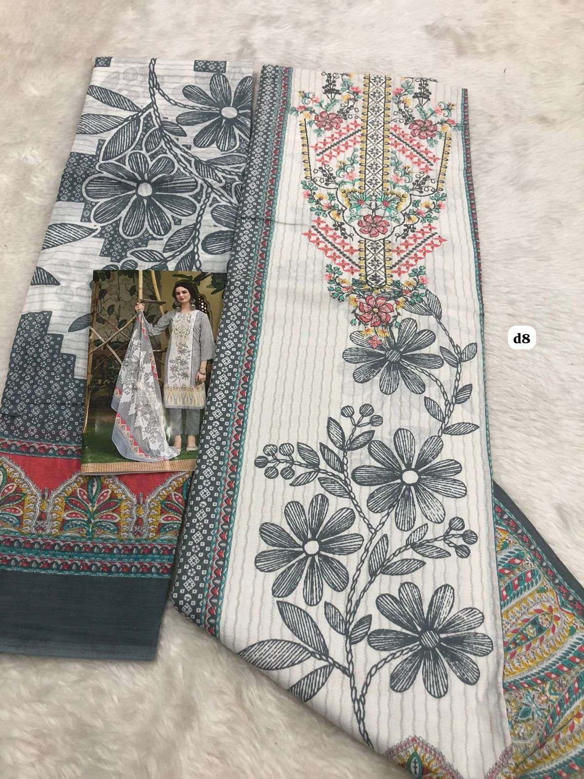 Falah Premium Cotton Collection code 30431 Falah Designer Suits-01