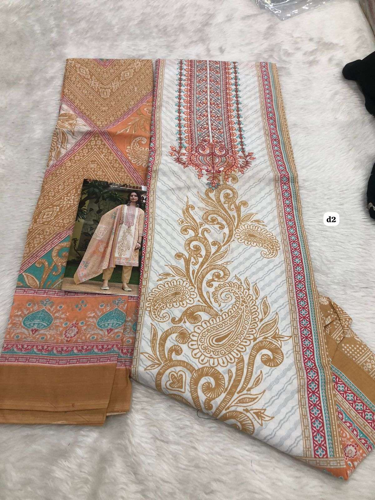 Falah Premium Cotton Collection code 30431 Falah Designer Suits-06