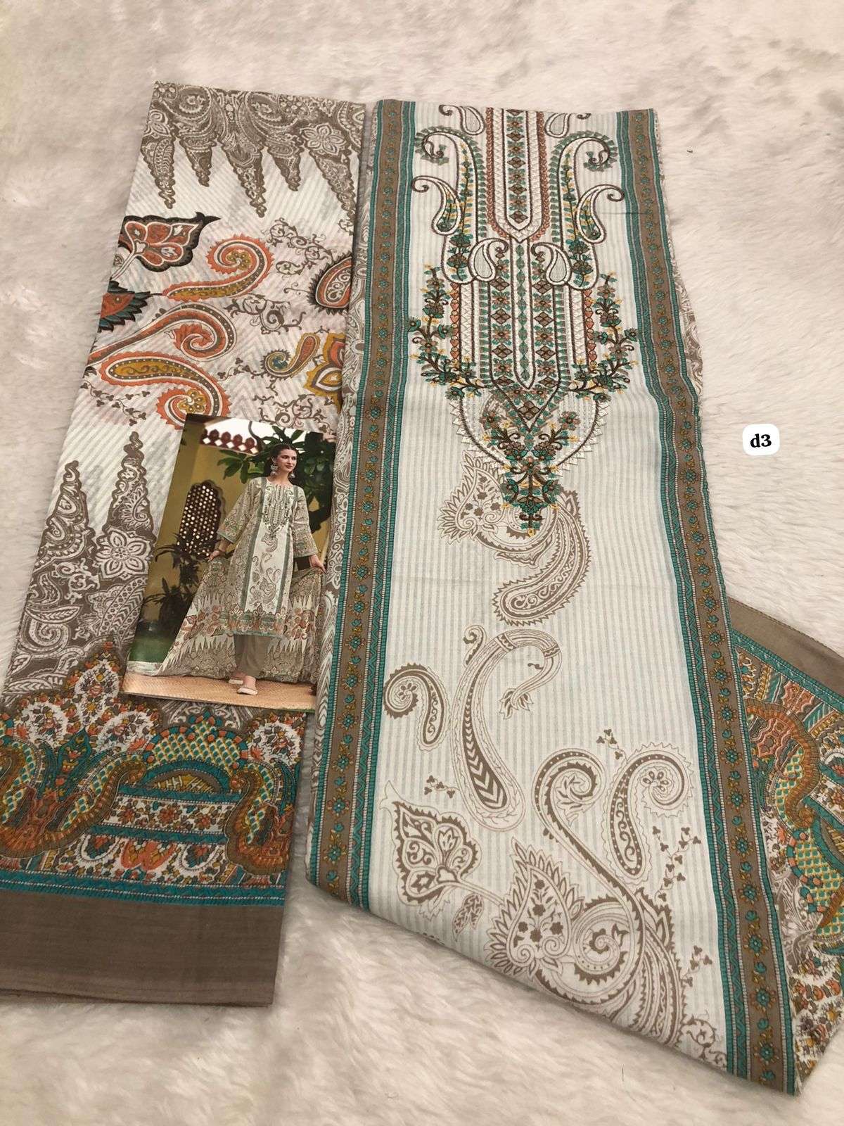 Falah Premium Cotton Collection code 30431 Falah Designer Suits-07