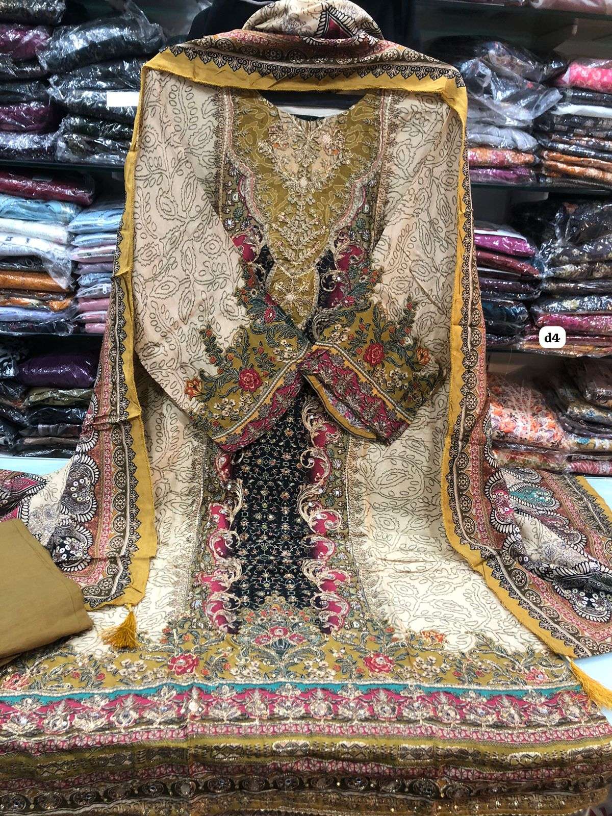 Falah Premium Maslin Collection Ready to Wear code 30446 by Falah Designer Suits-02