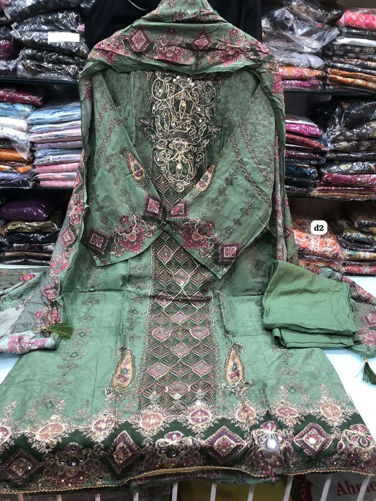 Falah Premium Maslin Collection Ready to Wear code 30447 by Falah Designer Suits-06