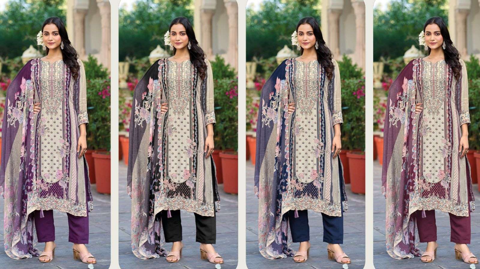 Falah Premium Maslin Collection Ready to Wear code 30449 by Falah Designer Suits-01-08