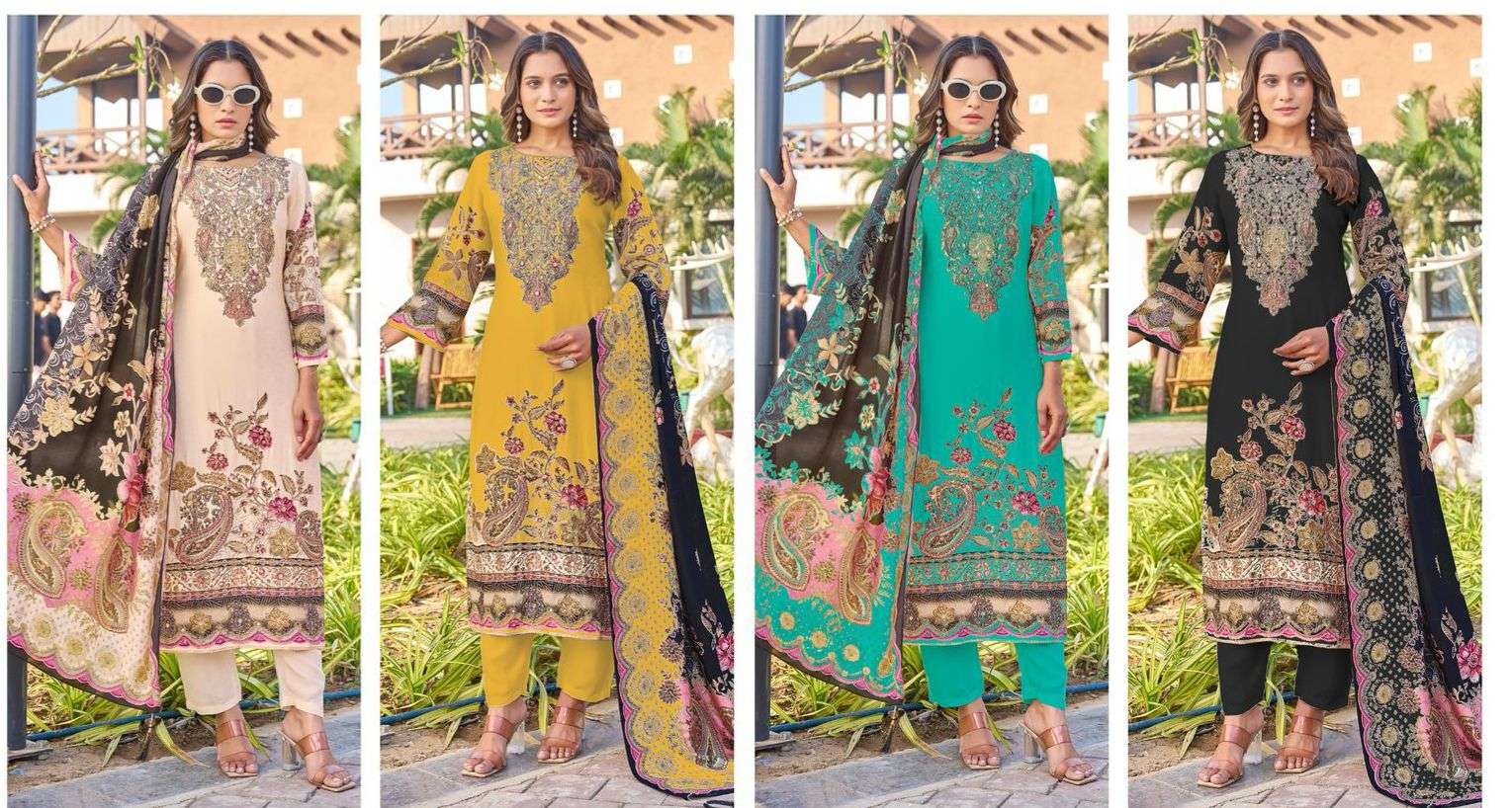 Falah Premium Maslin Collection Ready to Wear code 30451 by Falah Designer Suits-01-08