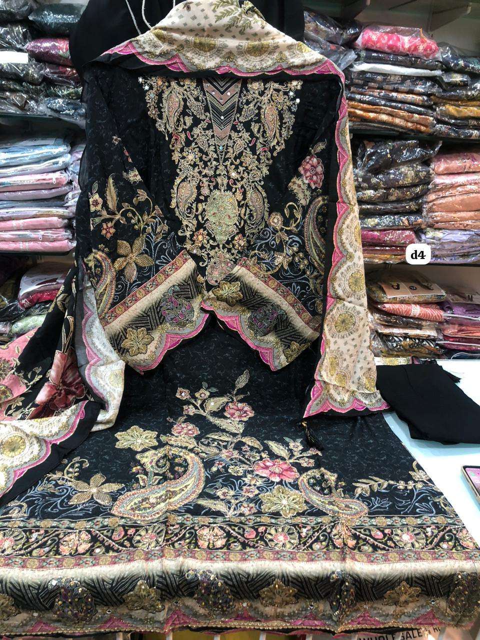 Falah Premium Maslin Collection Ready to Wear code 30451 by Falah Designer Suits-08