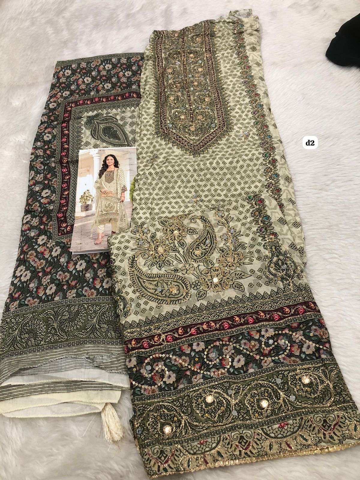 Falah Premium Muslin Collection code 30459 by Falah Designer Suits-01