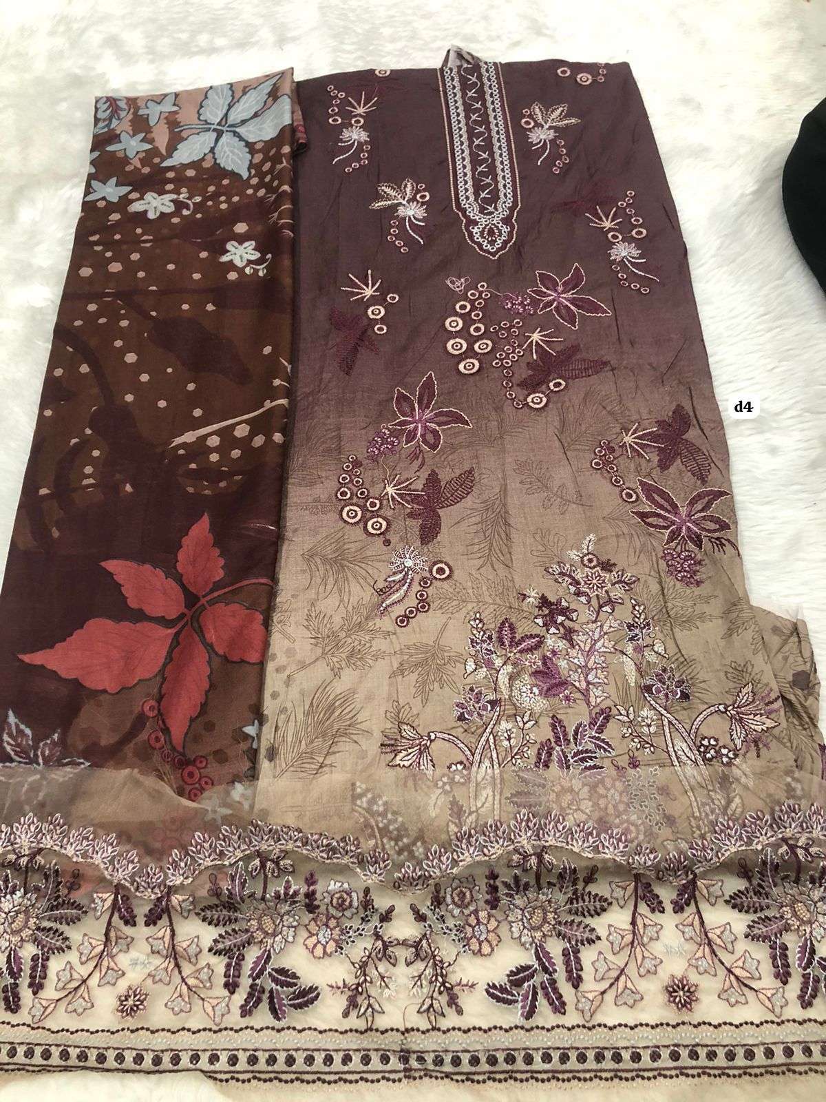 Falah Premium Muslin Collection code 30460 by Falah Designer Suits-01