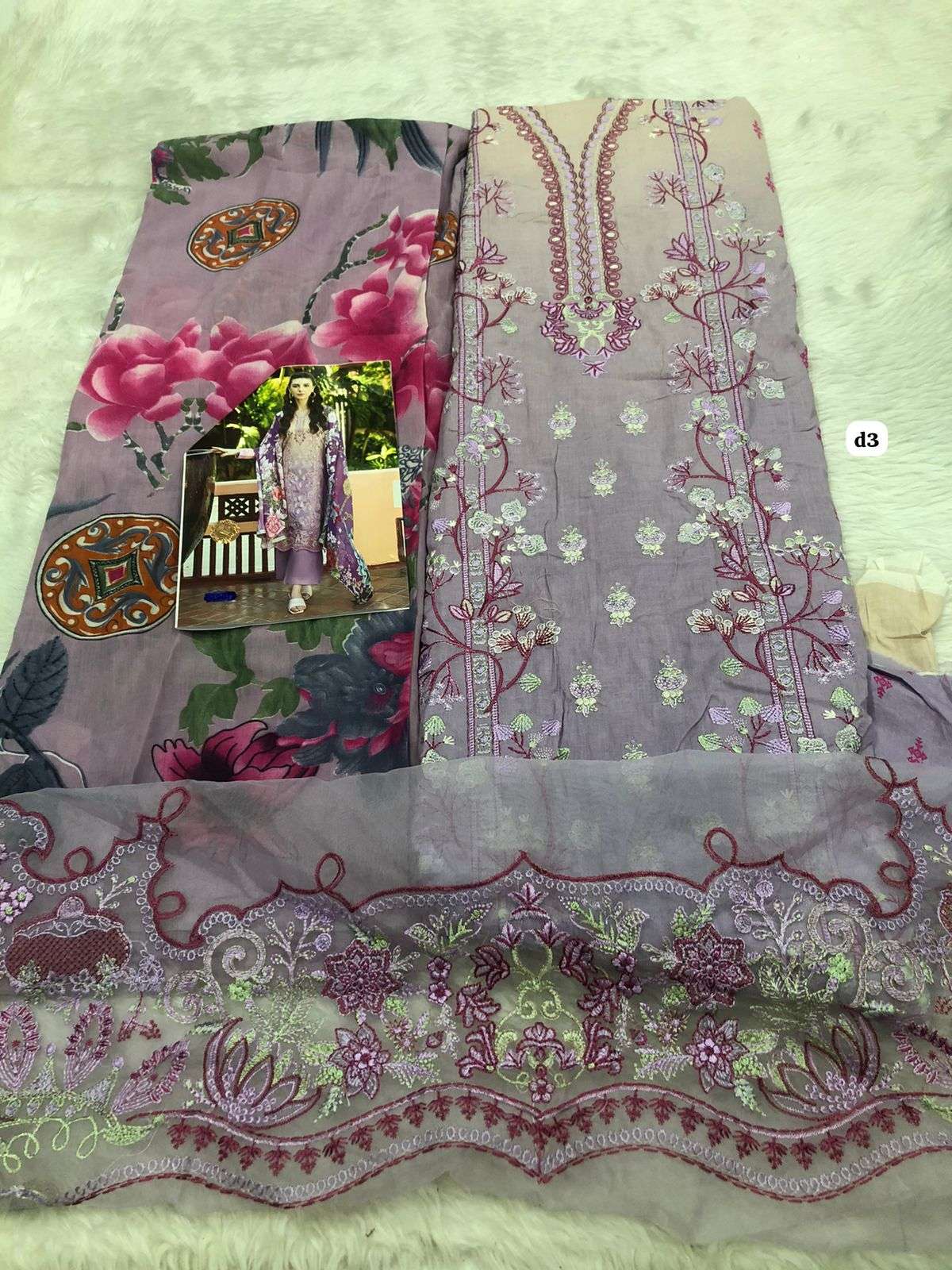 Falah Premium Muslin Collection code 30460 by Falah Designer Suits-04