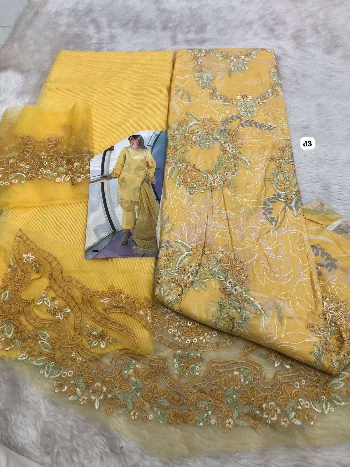 Falah Premium Muslin Collection code 30462 by Falah Designer Suits-03