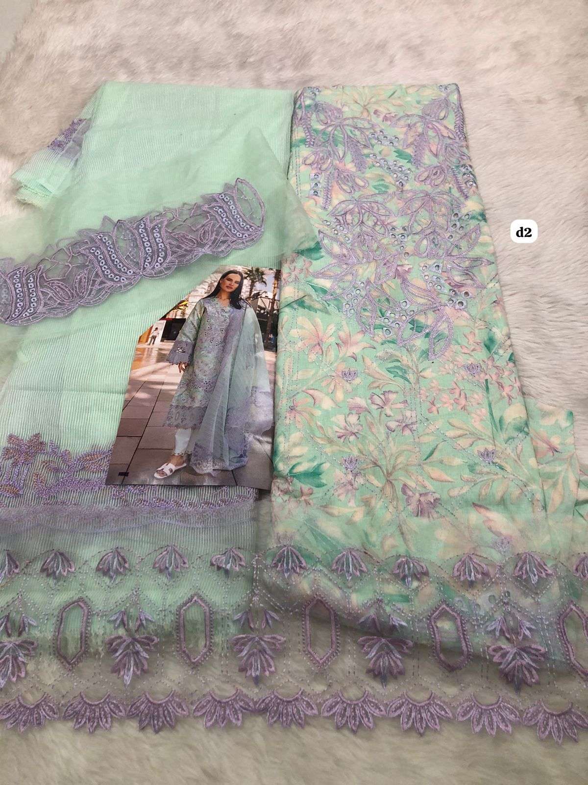 Falah Premium Muslin Collection code 30462 by Falah Designer Suits-04