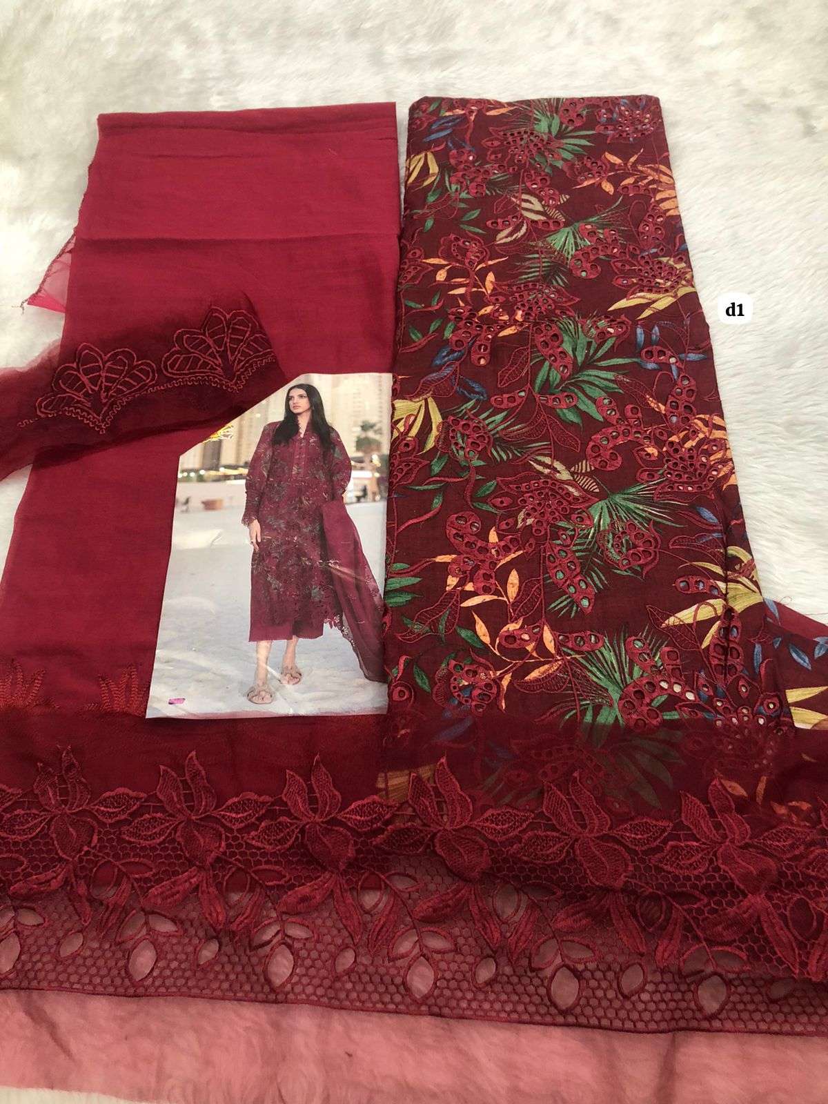 Falah Premium Muslin Collection code 30462 by Falah Designer Suits-05