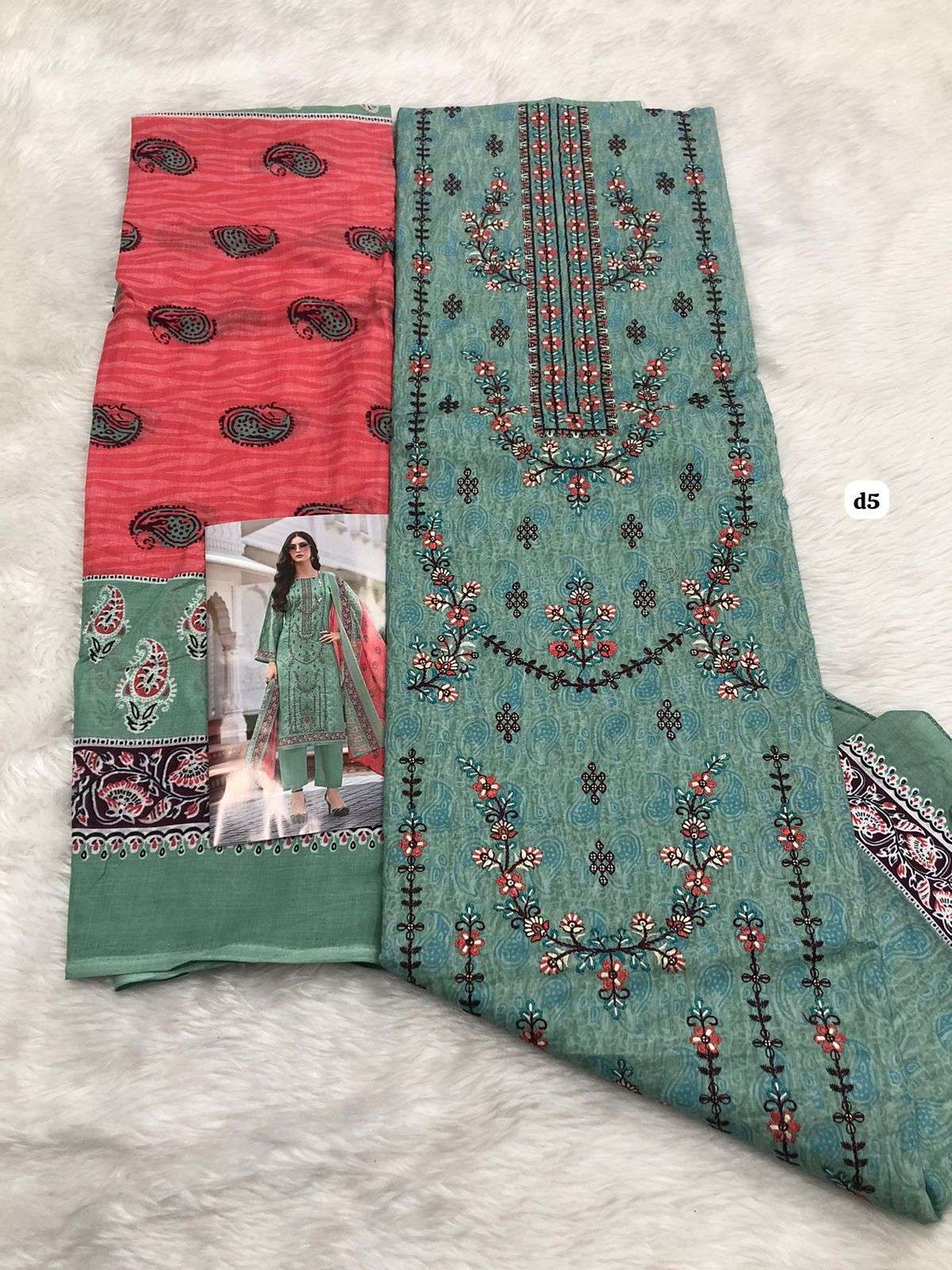 Falah Premium Muslin Collection code 30463 by Falah Designer Suits-01-08