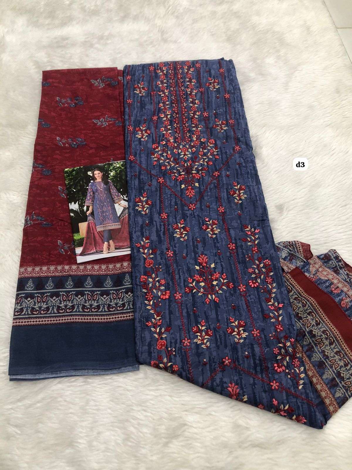 Falah Premium Muslin Collection code 30463 by Falah Designer Suits-06