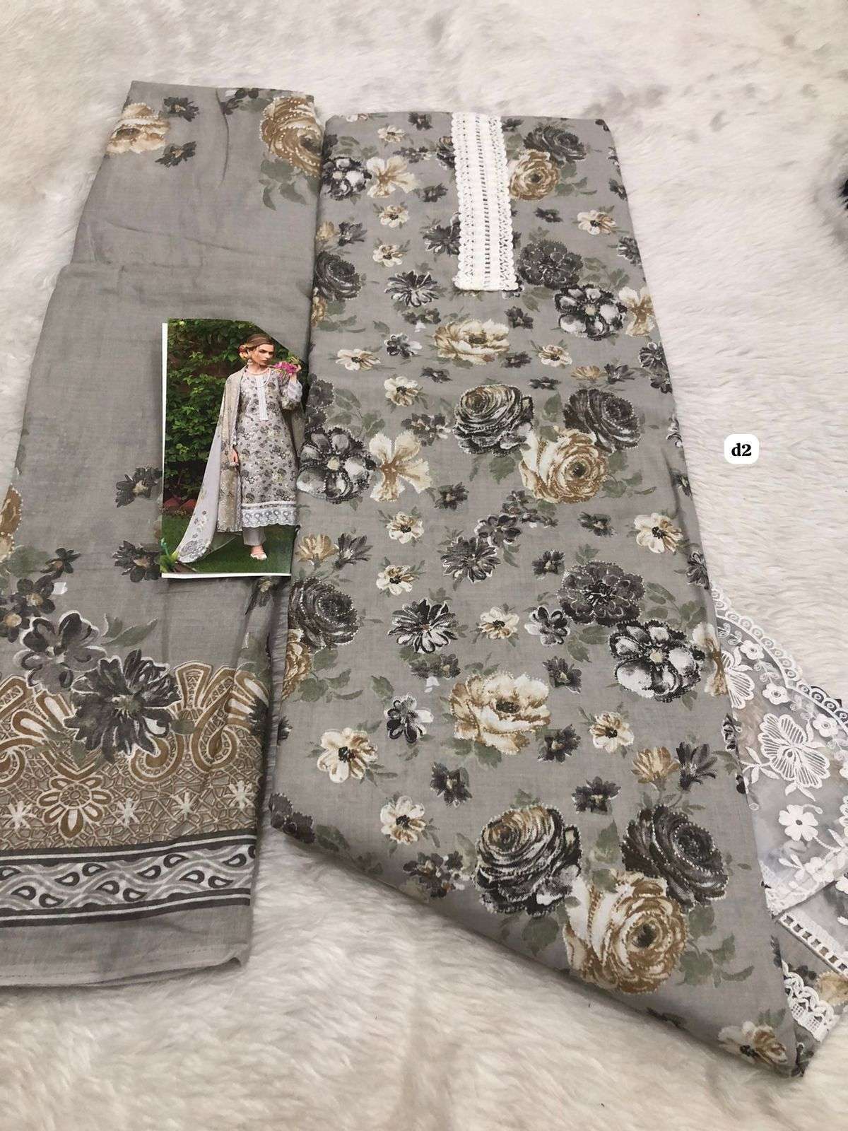 Falah Premium Muslin Collection code 30464 by Falah Designer Suits-05