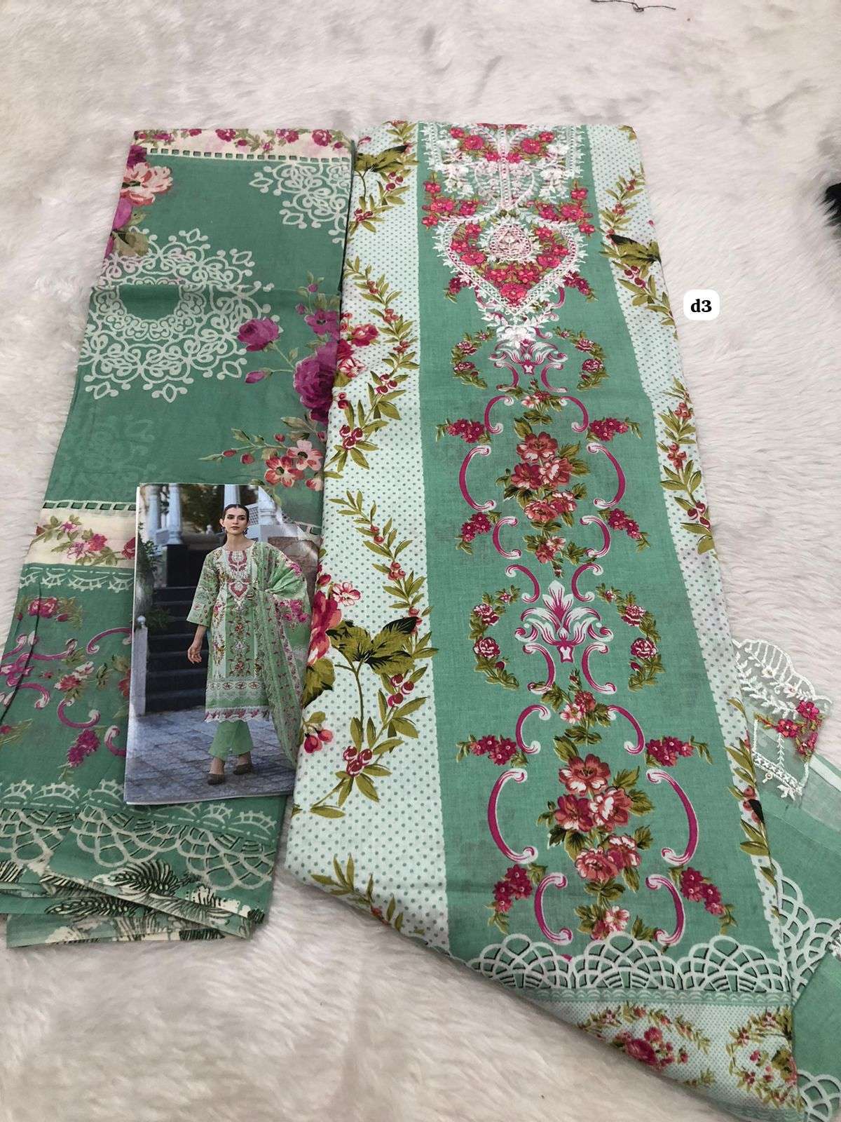 Falah Premium Muslin Collection code 30465 by Falah Designer Suits-05