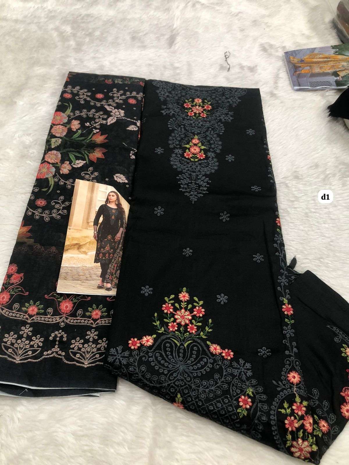 Falah Premium Muslin Collection code 30466 by Falah Designer Suits-06