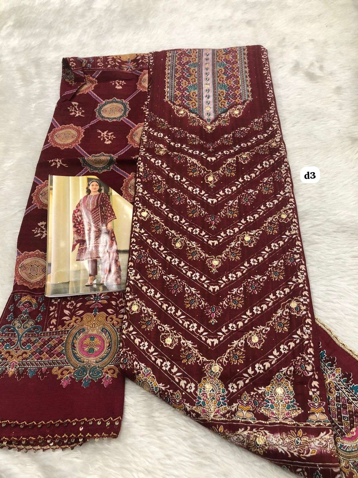 Falah Premium Muslin Collection code 30467 by Falah Designer Suits-04