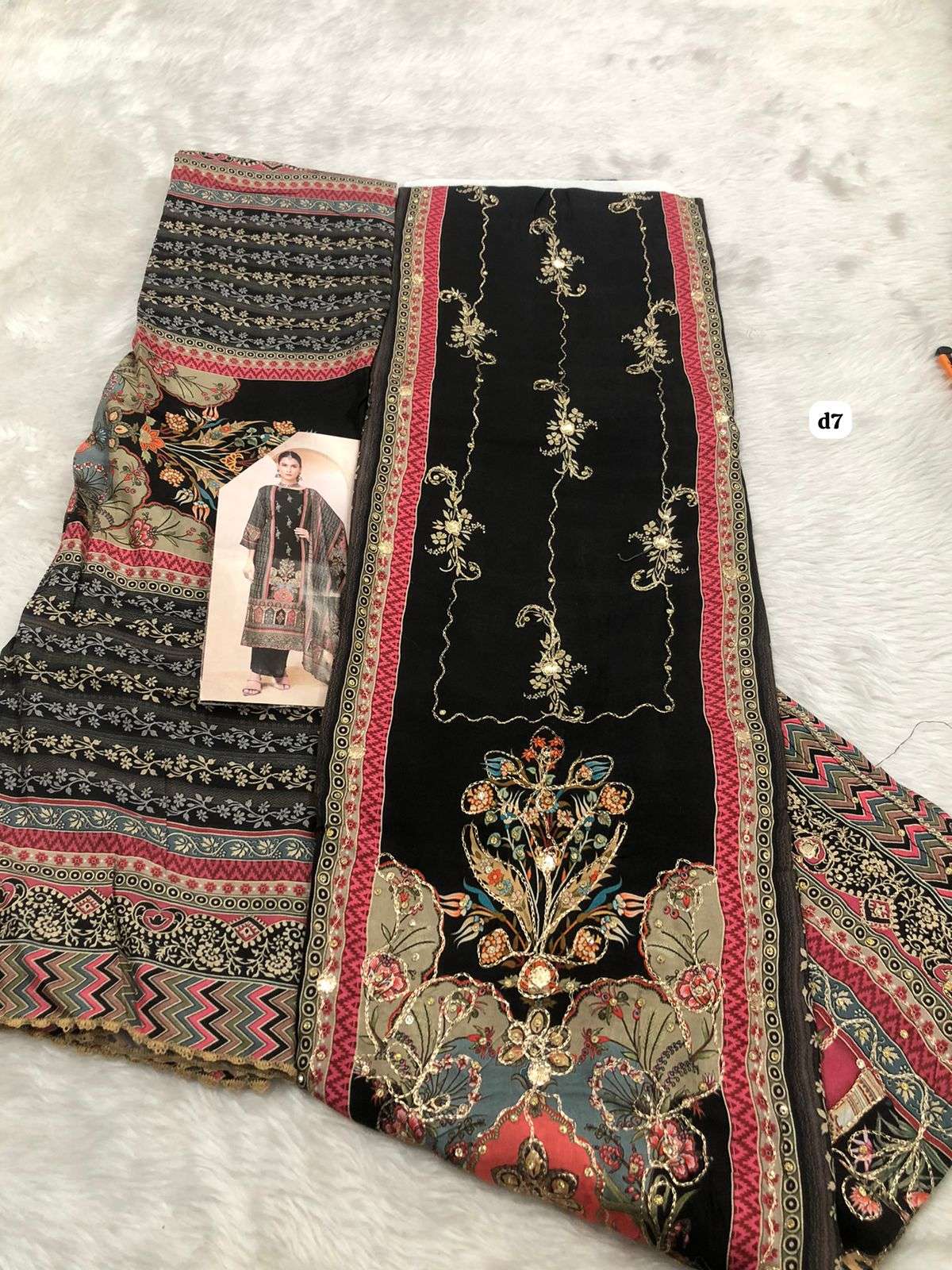 Falah Premium Muslin Collection code 30468 by Falah Designer Suits-04