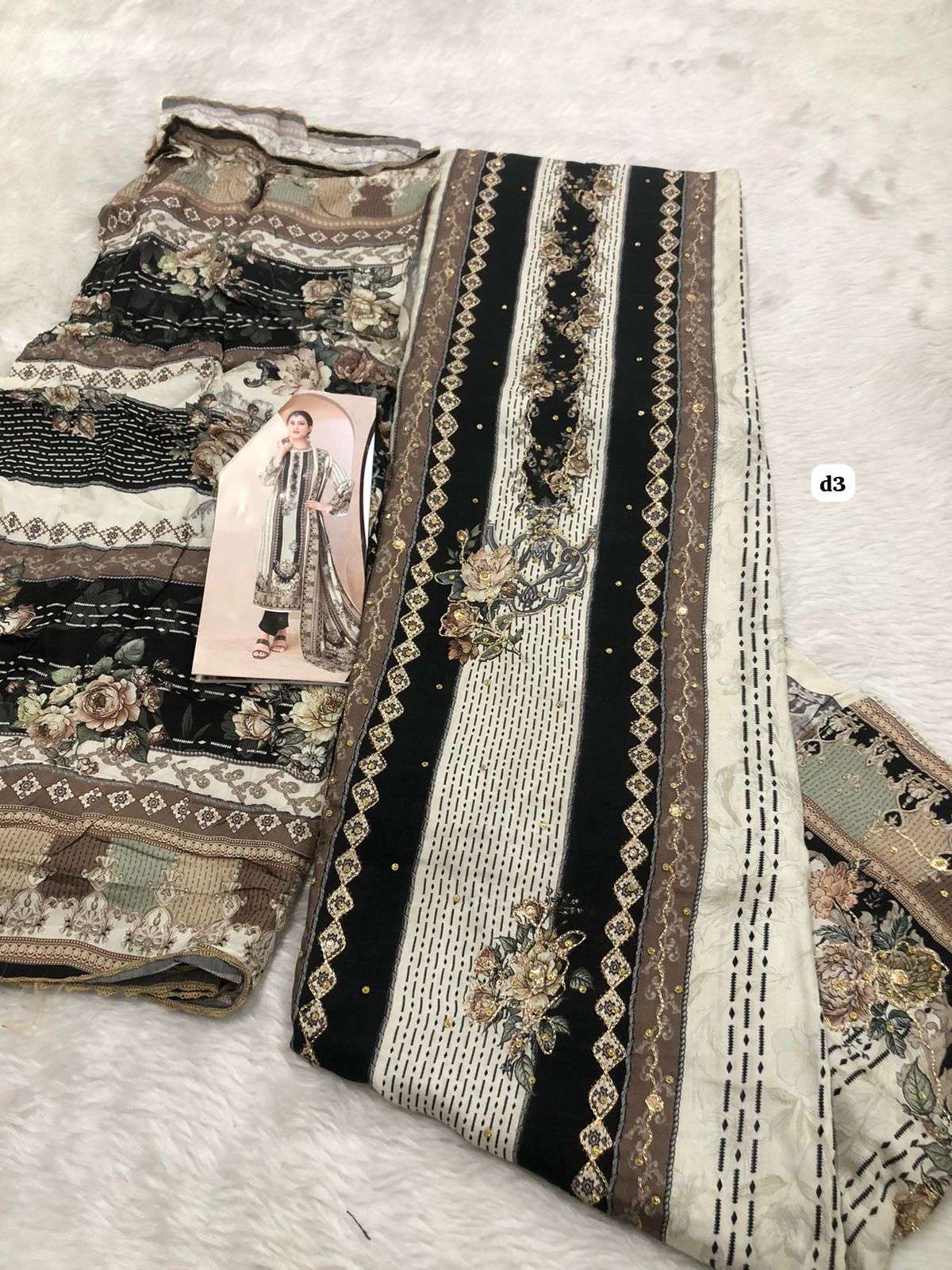 Falah Premium Muslin Collection code 30468 by Falah Designer Suits-09