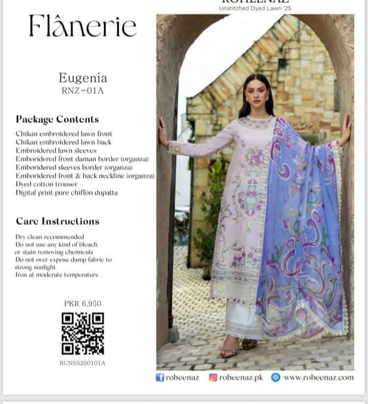 FLANERIE LAWN COLLECTION 25 BY ROHEENAZ-03