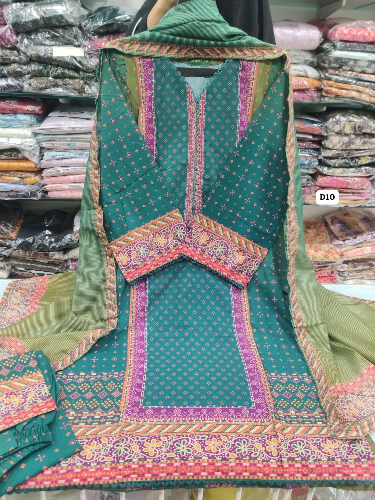 RTW Printed Lawn Collection 2025 by BIN SAEED-10